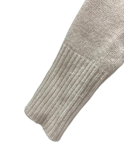 Gypsohila（ジプソフィア）Gypsohila (ジプソフィア) 厚手ニット ベージュ サイズ:FREEの古着・服飾アイテム