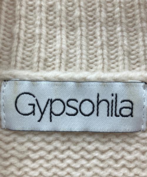 Gypsohila（ジプソフィア）Gypsohila (ジプソフィア) 厚手ニット ベージュ サイズ:FREEの古着・服飾アイテム