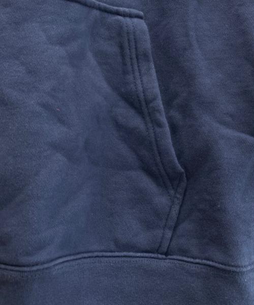 stussy（ステューシー）stussy (ステューシー) プルオーバーパーカー ネイビー×ピンク サイズ:Ｍの古着・服飾アイテム