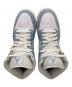 中古・古着 NIKE (ナイキ) AIR JORDAN 1 MID SE ホワイト×スカイブルー サイズ:25：11000円