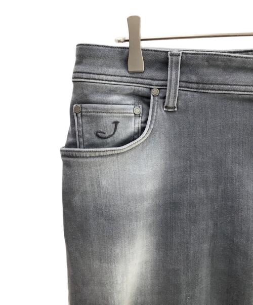 JACOB COHEN（ヤコブコーエン）JACOB COHEN (ヤコブコーエン) ストレッチデニムパンツ グレー サイズ:91cm (W36)の古着・服飾アイテム