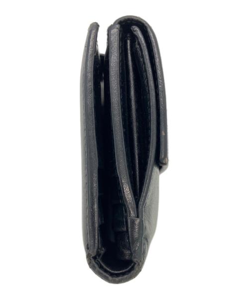 GUCCI（グッチ）GUCCI (グッチ) 3つ折り財布 ブラックの古着・服飾アイテム