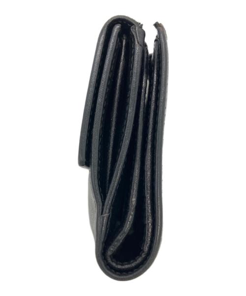 GUCCI（グッチ）GUCCI (グッチ) 3つ折り財布 ブラックの古着・服飾アイテム