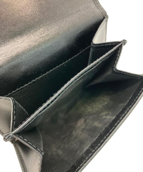 GUCCI（グッチ）GUCCI (グッチ) 3つ折り財布 ブラックの古着・服飾アイテム