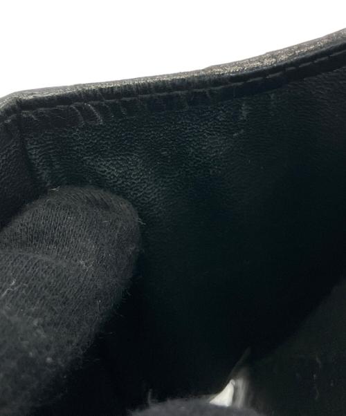 GUCCI（グッチ）GUCCI (グッチ) 3つ折り財布 ブラックの古着・服飾アイテム