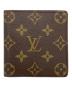 LOUIS VUITTON（ルイ ヴィトン）の古着「ポルトビエ 6 カルトクレディ」｜ブラウン