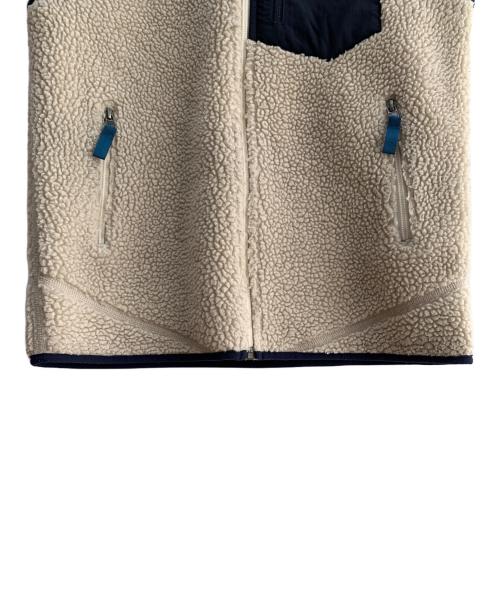 Patagonia（パタゴニア）Patagonia (パタゴニア) クラシクレトロXベスト ネイビー×ベージュ サイズ:Sの古着・服飾アイテム