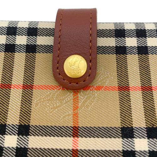 BURBERRY（バーバリー）BURBERRY (バーバリー) システム手帳 ベージュ×ブラウンの古着・服飾アイテム