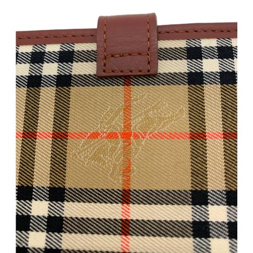 BURBERRY（バーバリー）BURBERRY (バーバリー) システム手帳 ベージュ×ブラウンの古着・服飾アイテム