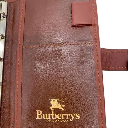 BURBERRY（バーバリー）BURBERRY (バーバリー) システム手帳 ベージュ×ブラウンの古着・服飾アイテム