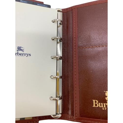 BURBERRY（バーバリー）BURBERRY (バーバリー) システム手帳 ベージュ×ブラウンの古着・服飾アイテム