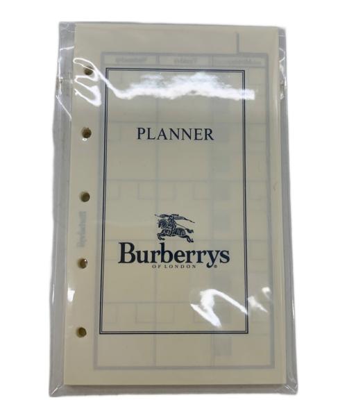 BURBERRY（バーバリー）BURBERRY (バーバリー) システム手帳 ベージュ×ブラウンの古着・服飾アイテム