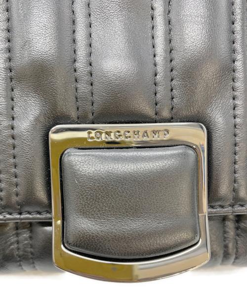 LONGCHAMP（ロンシャン）LONGCHAMP (ロンシャン) ブリオッシュ ブラックの古着・服飾アイテム