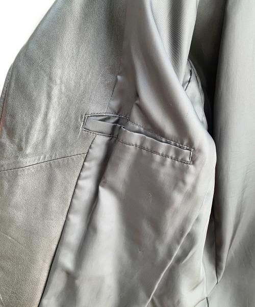 BEAMS（ビームス）BEAMS (ビームス) シングルライダースジャケット ブラック サイズ:Ｍの古着・服飾アイテム