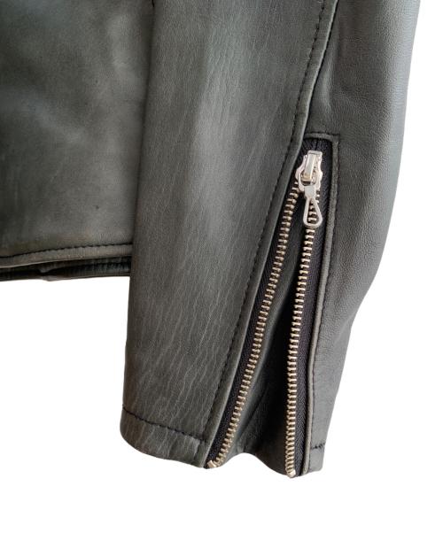 BEAMS（ビームス）BEAMS (ビームス) シングルライダースジャケット ブラック サイズ:Ｍの古着・服飾アイテム