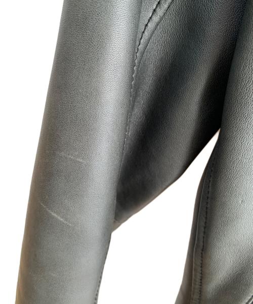 BEAMS（ビームス）BEAMS (ビームス) シングルライダースジャケット ブラック サイズ:Ｍの古着・服飾アイテム