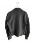 BEAMS (ビームス) シングルライダースジャケット ブラック サイズ:Ｍ：8000円