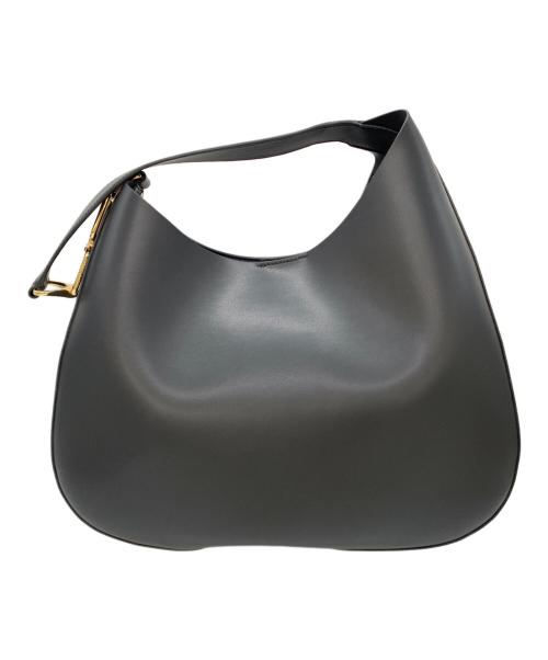 CHARLES & KEITH（チャールズアンドキース）CHARLES & KEITH (チャールズアンドキース) Agatha アガサ チェーンアクセントショルダーバッグ ブラック×ゴールドの古着・服飾アイテム