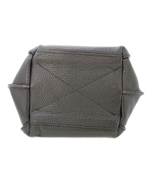 ripani（リパーニ）ripani (リパーニ) レザーショルダーバッグ ブラックの古着・服飾アイテム