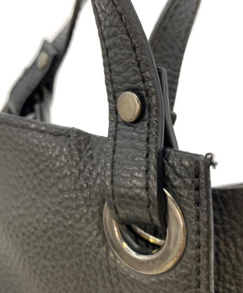 ripani（リパーニ）ripani (リパーニ) レザーショルダーバッグ ブラックの古着・服飾アイテム