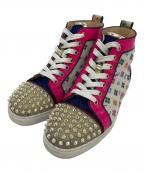 Christian Louboutinクリスチャン・ルブタン）の古着「ハイカットスニーカー」｜マルチカラー