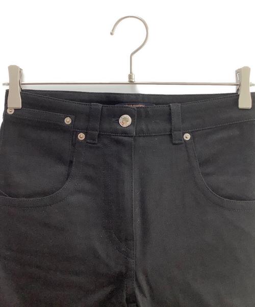 LOUIS VUITTON（ルイ ヴィトン）LOUIS VUITTON (ルイ ヴィトン) デニムパンツ ブラック サイズ:34の古着・服飾アイテム