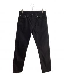 LEVI'S（リーバイス）の古着「Levi's(リーバイス)502 レギュラーテーパード ストレッチ素材 カラーパンツ」｜ブラック
