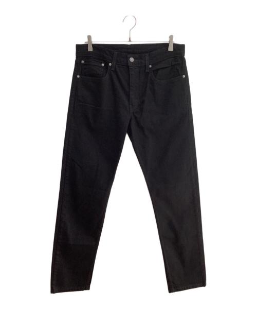 LEVI'S（リーバイス）LEVI'S (リーバイス) Levi's(リーバイス)502 レギュラーテーパード ストレッチ素材 カラーパンツ ブラック サイズ:81cm (W32)の古着・服飾アイテム