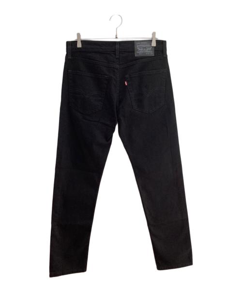 LEVI'S（リーバイス）LEVI'S (リーバイス) Levi's(リーバイス)502 レギュラーテーパード ストレッチ素材 カラーパンツ ブラック サイズ:81cm (W32)の古着・服飾アイテム
