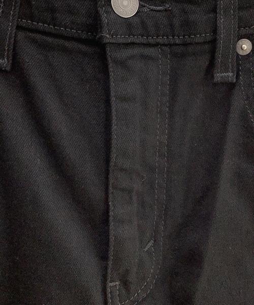 LEVI'S（リーバイス）LEVI'S (リーバイス) Levi's(リーバイス)502 レギュラーテーパード ストレッチ素材 カラーパンツ ブラック サイズ:81cm (W32)の古着・服飾アイテム
