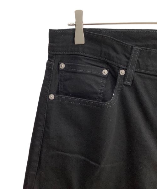 LEVI'S（リーバイス）LEVI'S (リーバイス) Levi's(リーバイス)502 レギュラーテーパード ストレッチ素材 カラーパンツ ブラック サイズ:81cm (W32)の古着・服飾アイテム