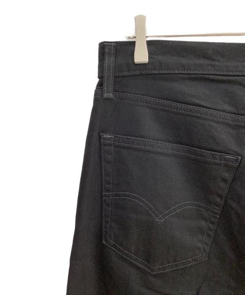 LEVI'S（リーバイス）LEVI'S (リーバイス) Levi's(リーバイス)502 レギュラーテーパード ストレッチ素材 カラーパンツ ブラック サイズ:81cm (W32)の古着・服飾アイテム