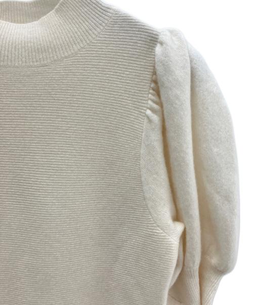 CELFORD（セルフォード）CELFORD (セルフォード) CELFORD(セルフォード)カシミヤペプラムニットプルオーバー アイボリー サイズ:Ｓ 未使用品の古着・服飾アイテム