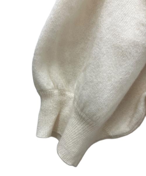 CELFORD（セルフォード）CELFORD (セルフォード) CELFORD(セルフォード)カシミヤペプラムニットプルオーバー アイボリー サイズ:Ｓ 未使用品の古着・服飾アイテム