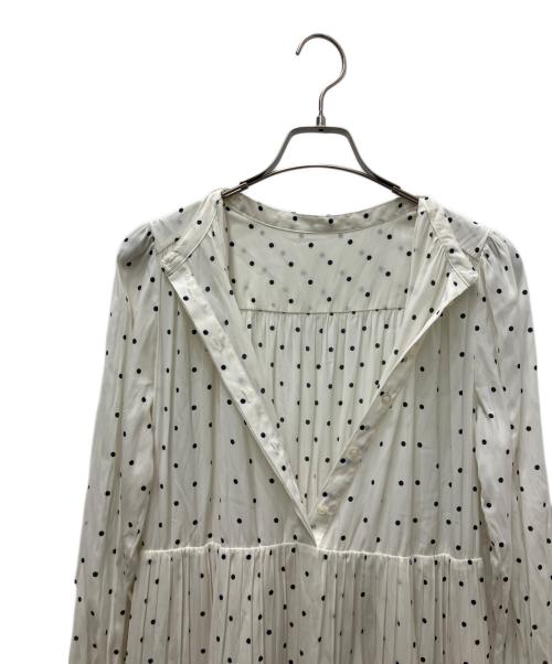 Lily Brown（リリーブラウン）Lily Brown (リリーブラウン) 長袖ワンピース オフホワイト サイズ:Ｓの古着・服飾アイテム