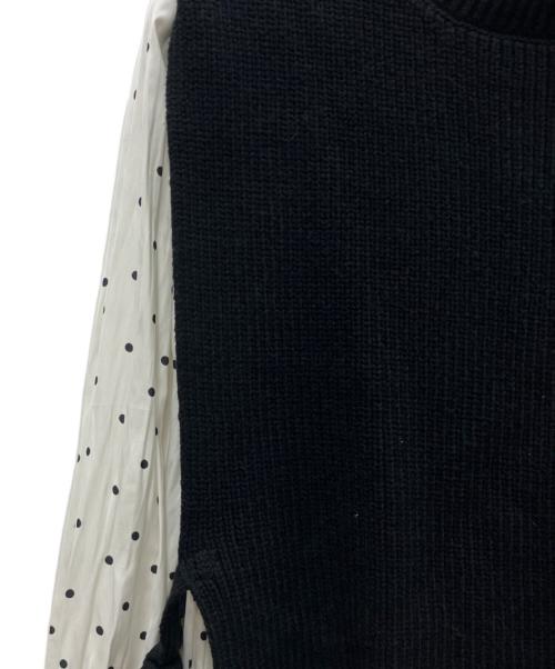 Lily Brown（リリーブラウン）Lily Brown (リリーブラウン) 長袖ワンピース オフホワイト サイズ:Ｓの古着・服飾アイテム