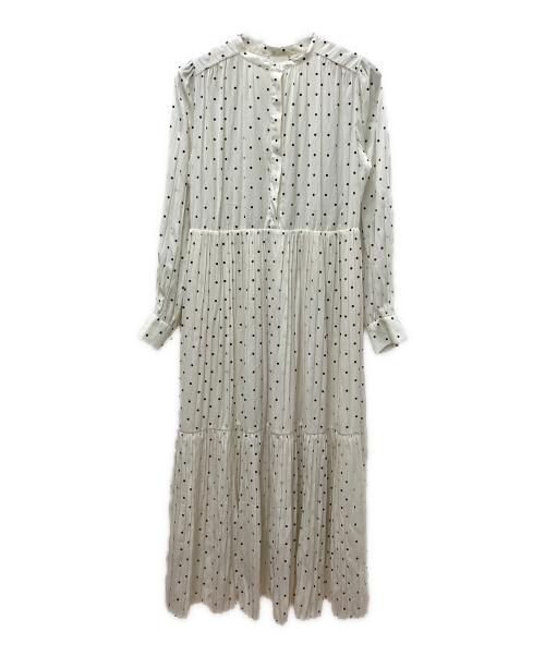 Lily Brown（リリーブラウン）Lily Brown (リリーブラウン) 長袖ワンピース オフホワイト サイズ:Ｓの古着・服飾アイテム