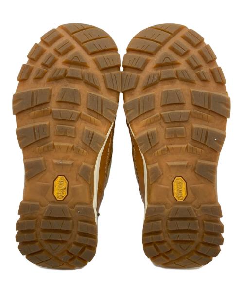 POLO RALPH LAUREN（ポロ・ラルフローレン）POLO RALPH LAUREN (ポロ・ラルフローレン) レザースニーカー ブルー×ブラウン サイズ:25.5の古着・服飾アイテム