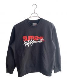 SUPREME×YOHJI YAMAMOTO（シュプリーム×ヨウジヤマモト）の古着「クルーネックスウェット」｜ブラック