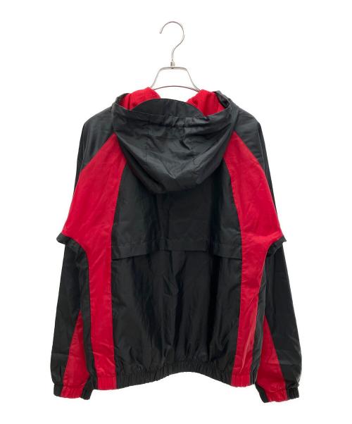 JORDAN BRAND（ジョーダン ブランド）JORDAN BRAND (ジョーダン ブランド) JORDAN BRAND(ジョーダン ブランド)WOVEN JACKET BLACK/GYM RED レッド×ブラック サイズ:Ｓの古着・服飾アイテム