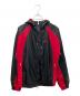 JORDAN BRAND（ジョーダン ブランド）の古着「JORDAN BRAND(ジョーダン ブランド)WOVEN JACKET BLACK/GYM RED」｜レッド×ブラック