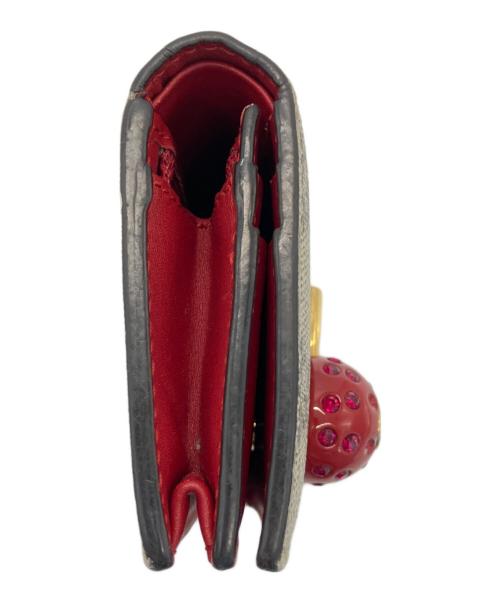 GUCCI（グッチ）GUCCI (グッチ) GGスプリームチェリー グレーの古着・服飾アイテム