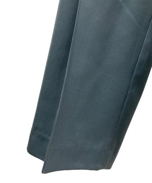 IRENE（アイレネ）IRENE (アイレネ) カラーギャバジンパンツ ブルー サイズ:Ｓの古着・服飾アイテム