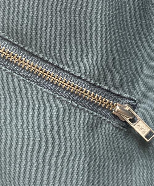 IRENE（アイレネ）IRENE (アイレネ) カラーギャバジンパンツ ブルー サイズ:Ｓの古着・服飾アイテム