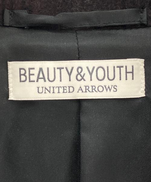 BEAUTY&YOUTH（ビューティーアンドユース）BEAUTY&YOUTH (ビューティーアンドユース) チェスターコート ブラック サイズ:Lの古着・服飾アイテム
