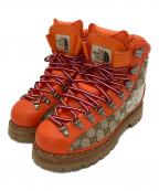 THE NORTH FACE×GUCCIザ ノース フェイス×グッチ）の古着「トレッキングブーツ」｜ベージュ×オレンジ