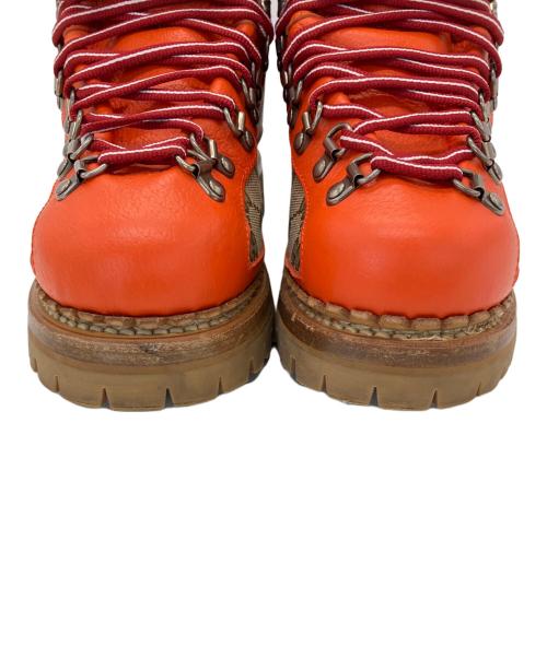 THE NORTH FACE（ザ ノース フェイス）THE NORTH FACE (ザ ノース フェイス) GUCCI (グッチ) トレッキングブーツ ベージュ×オレンジ サイズ:38の古着・服飾アイテム