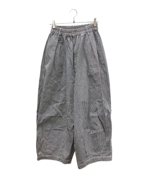 HARVESTY（ハーベスティー）HARVESTY (ハーベスティー) ワイドパンツ ブラック サイズ:1の古着・服飾アイテム