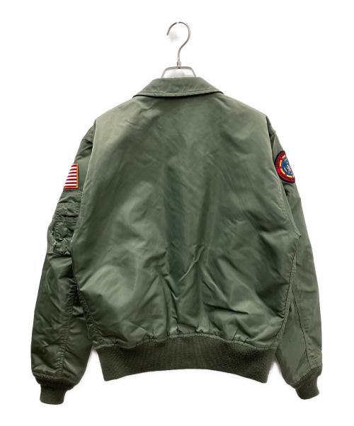 AVIREX（アヴィレックス）AVIREX (アヴィレックス) フライトジャケット オリーブ サイズ:Ｍの古着・服飾アイテム