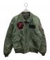 AVIREX（アヴィレックス）の古着「フライトジャケット」｜オリーブ